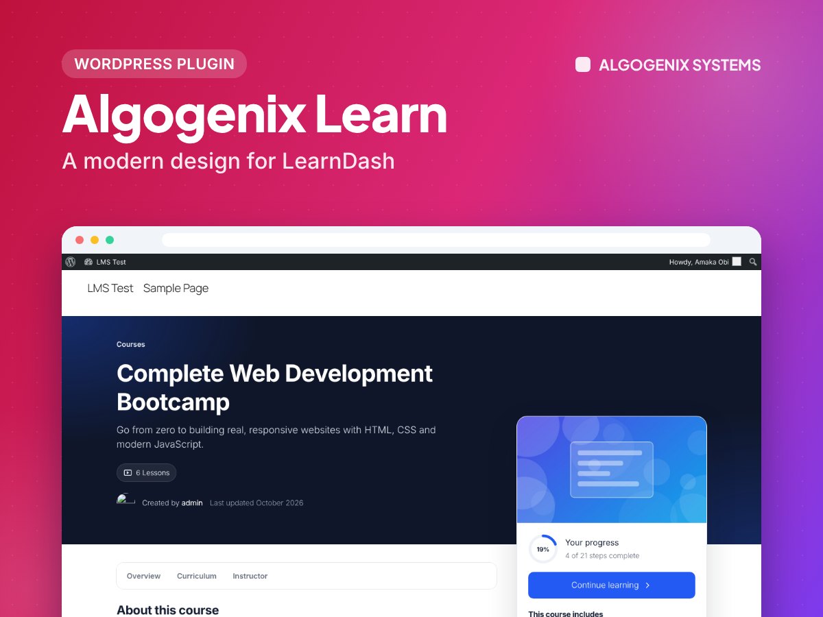 Algogenix Learn