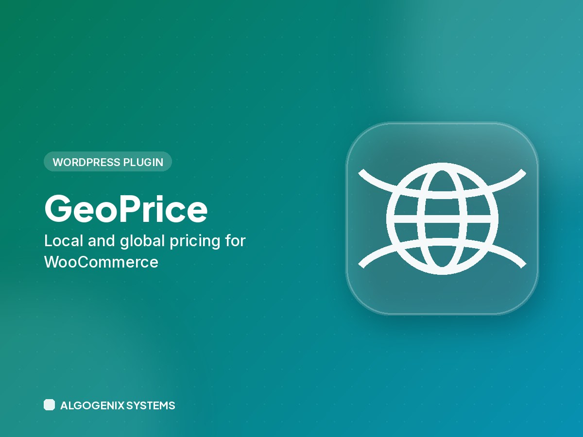 GeoPrice – Local and global pricing for WooCommerce